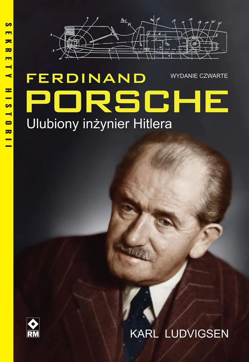 Książka - Ferdinand Porsche. Ulubiony inżynier Hitlera