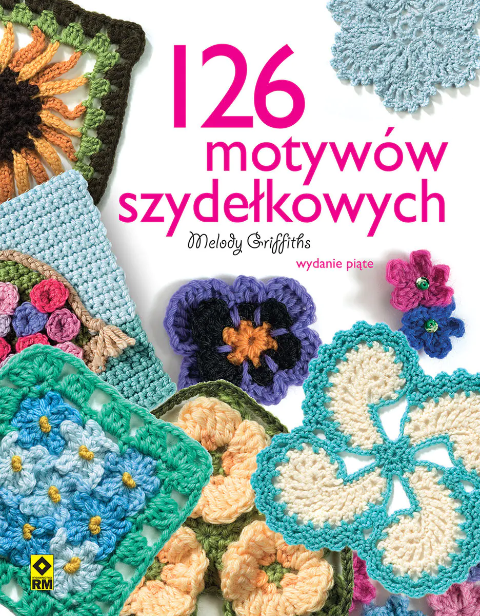 Książka - 126 motywów szydełkowych