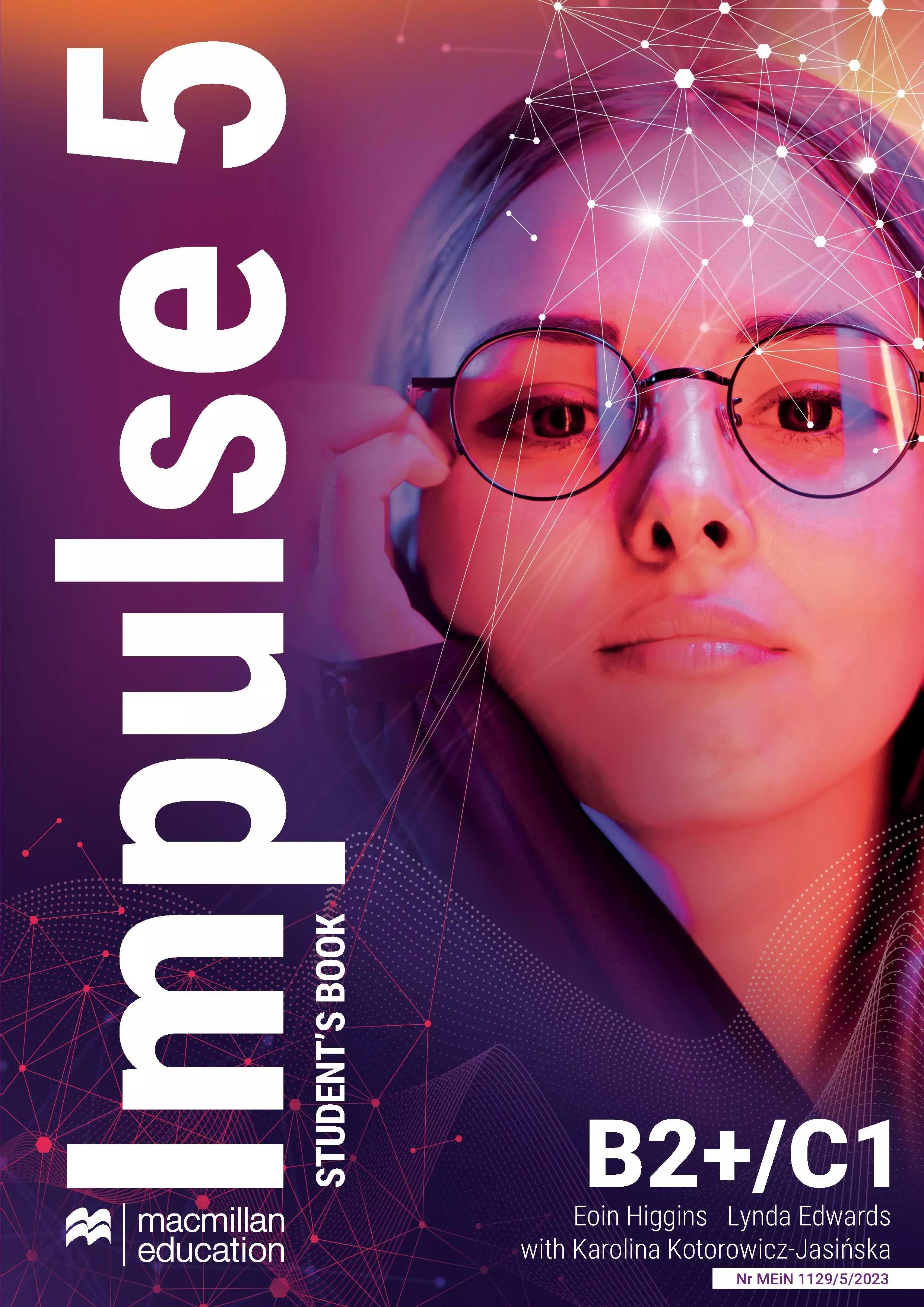 Książka - Impulse 5. B2+/C1. Student's Book + książka cyfrowa. Kod wklejony
