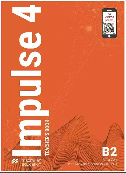 Książka - Impulse 4. Książka nauczyciela z kodem do aplikacji MEE. Poziom B2