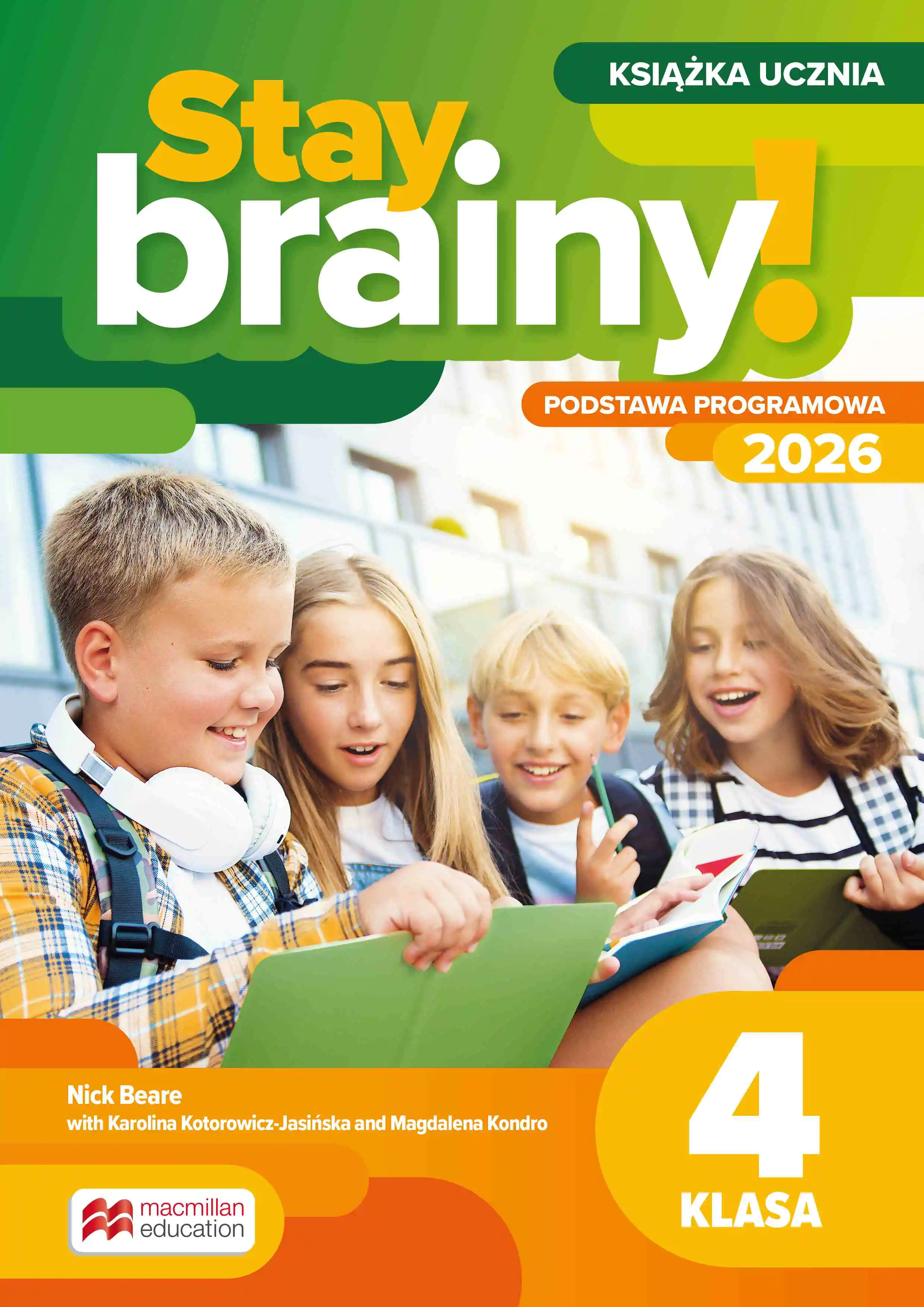 Książka - Stay Brainy. Książka ucznia. Klasa 4