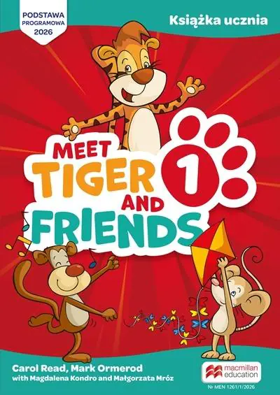 Książka - Meet Tiger & Friends 1 książka ucznia