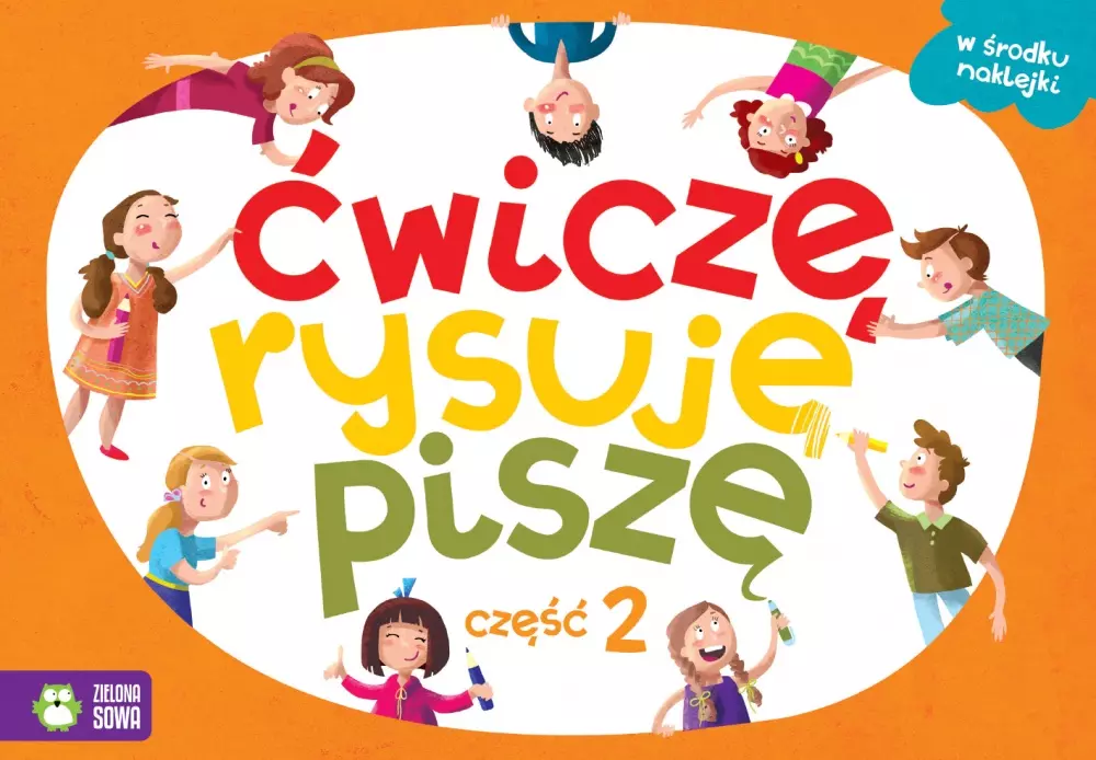 Książka - Ćwiczę, rysuję, piszę Część 2 n
