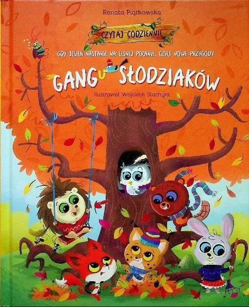 Książka - Gdy jesień nastanie na leśnej polanie