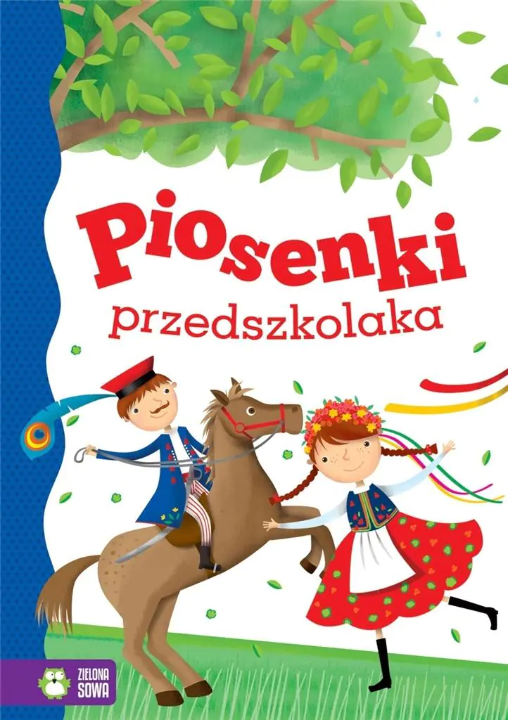 Książka - Piosenki przedszkolaka
