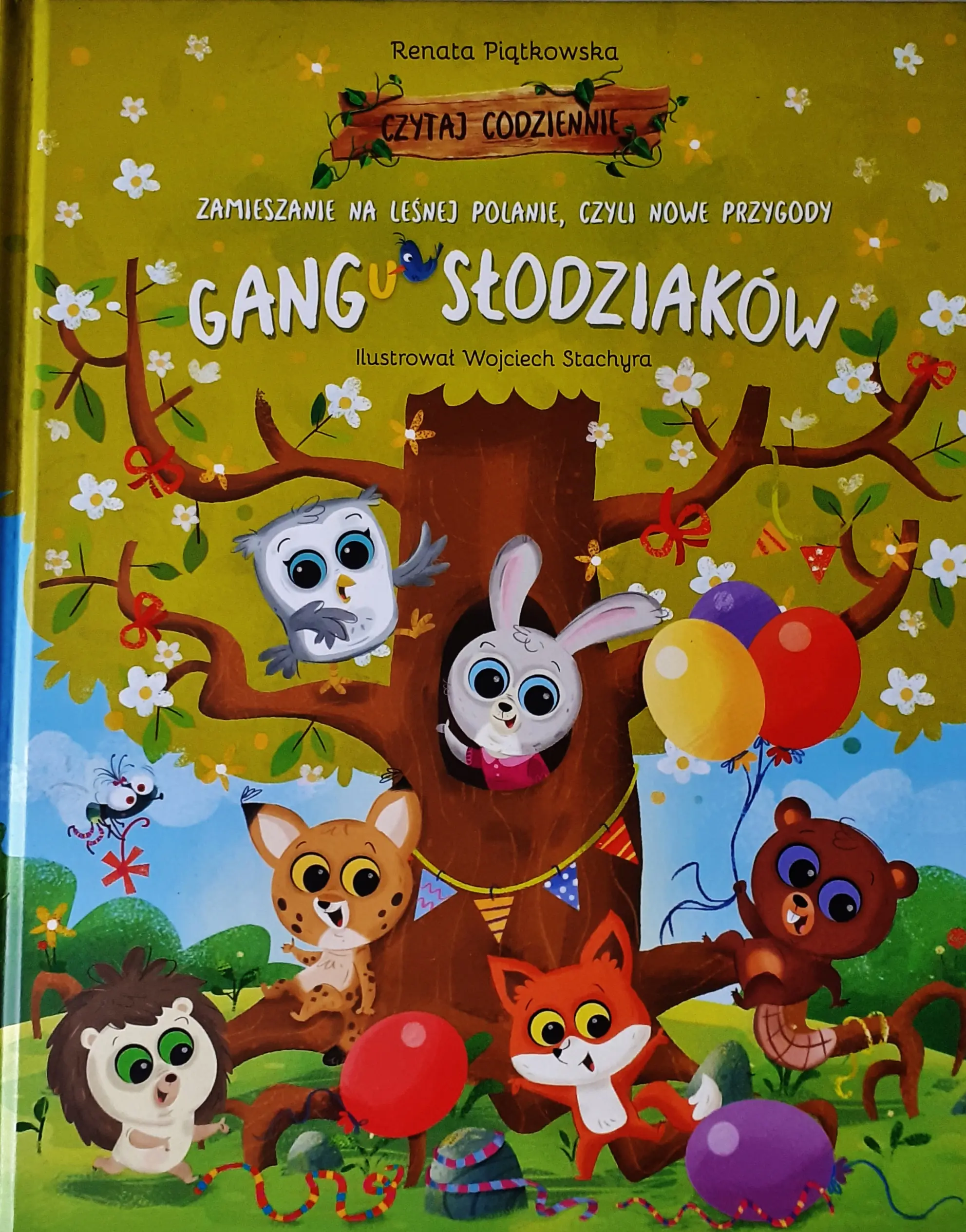 Książka - Zamieszanie na Leśnej Polanie czyli nowe przygody Gangu Słodziaków