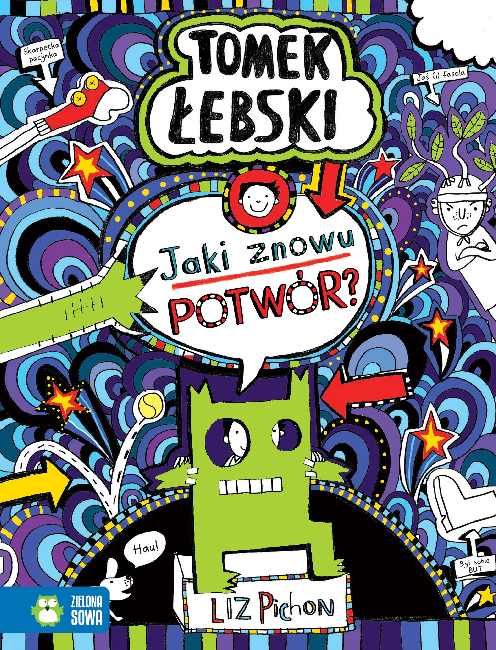 Książka - Jaki znowu potwór? Tomek Łebski