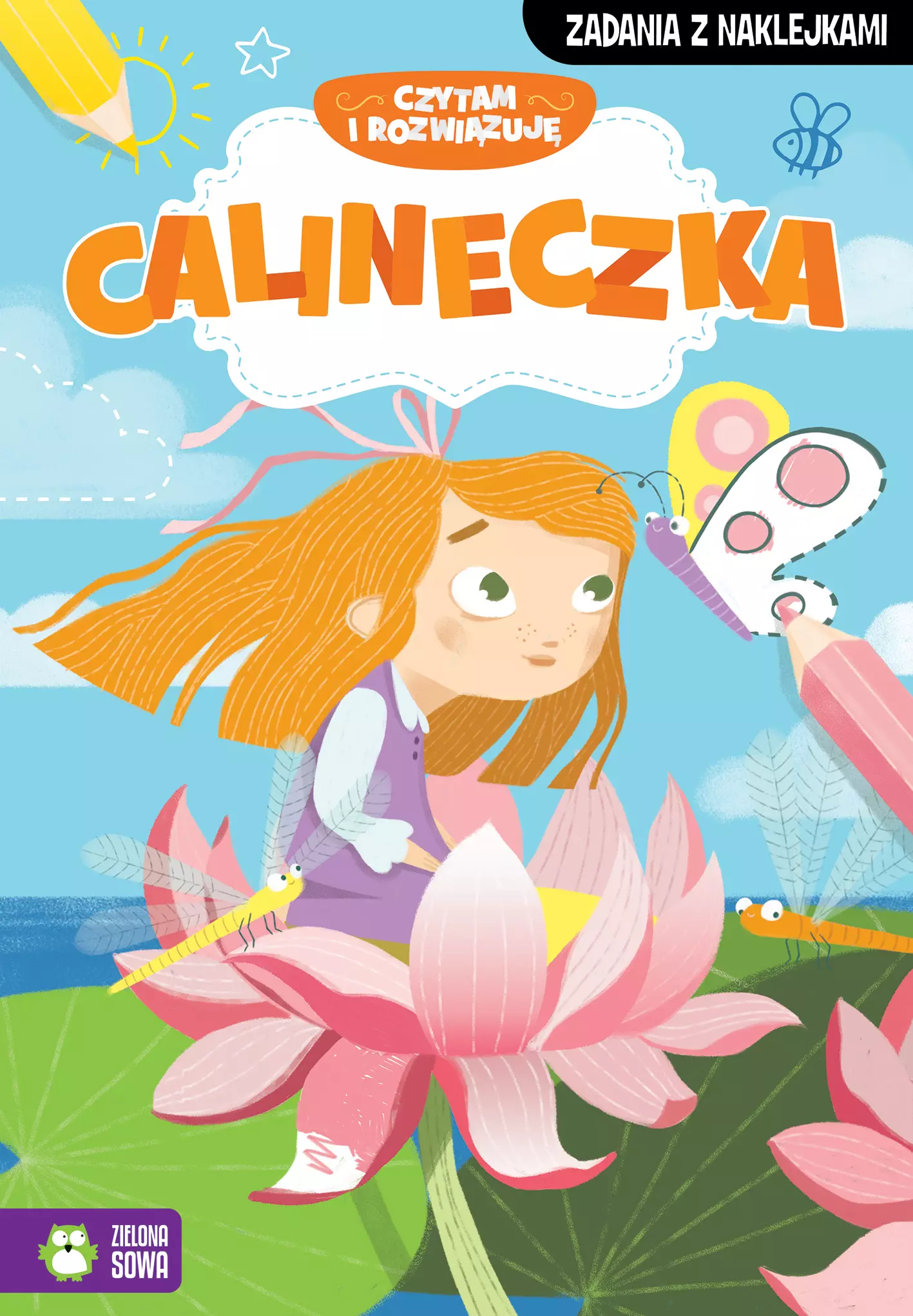 Książka - Calineczka. Czytam i rozwiązuję