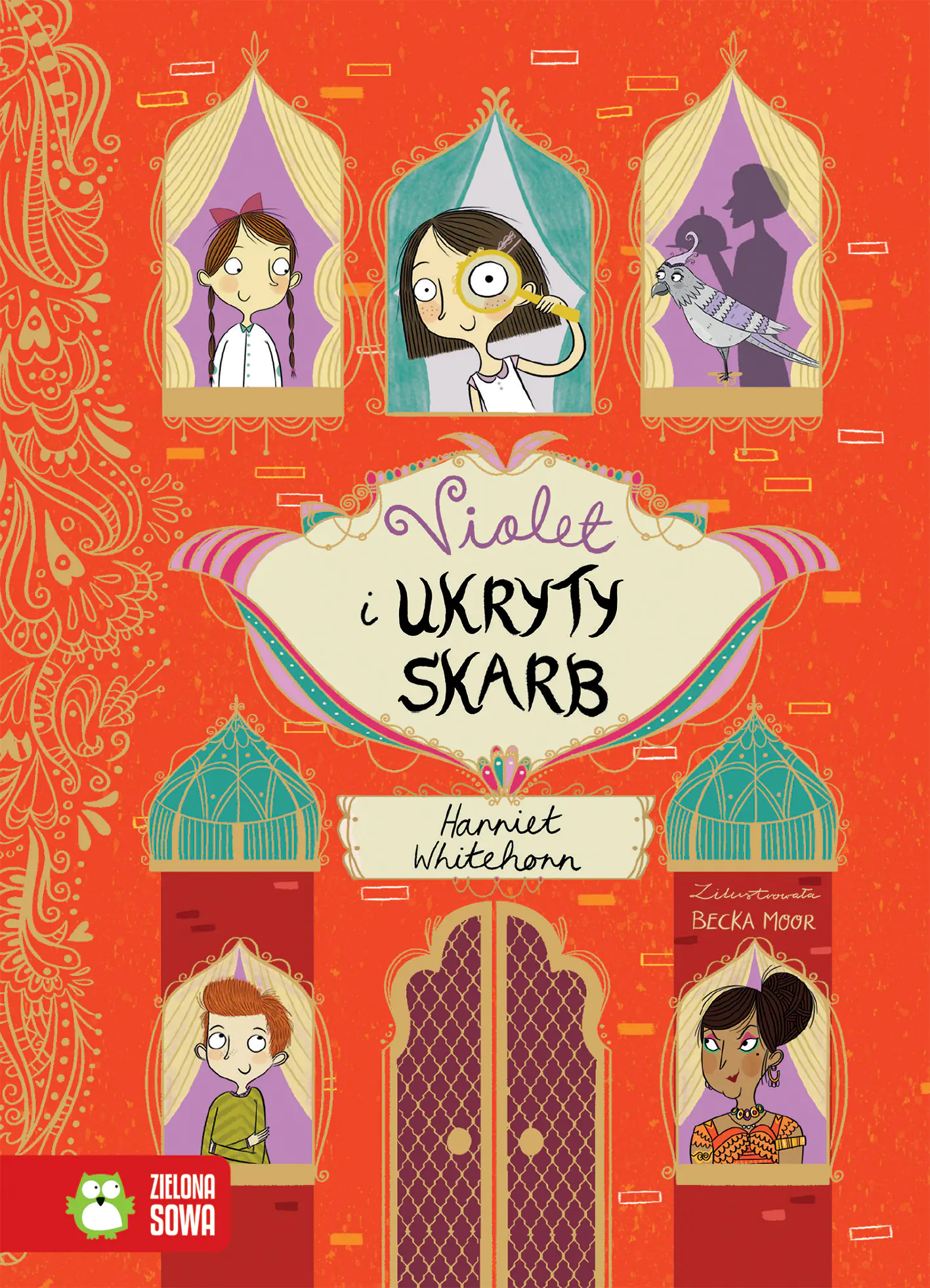 Książka - Violet i ukryty skarb
