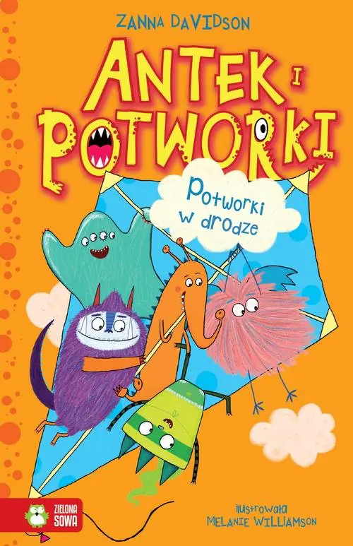 Książka - Antek i potworki. Potworki w drodze