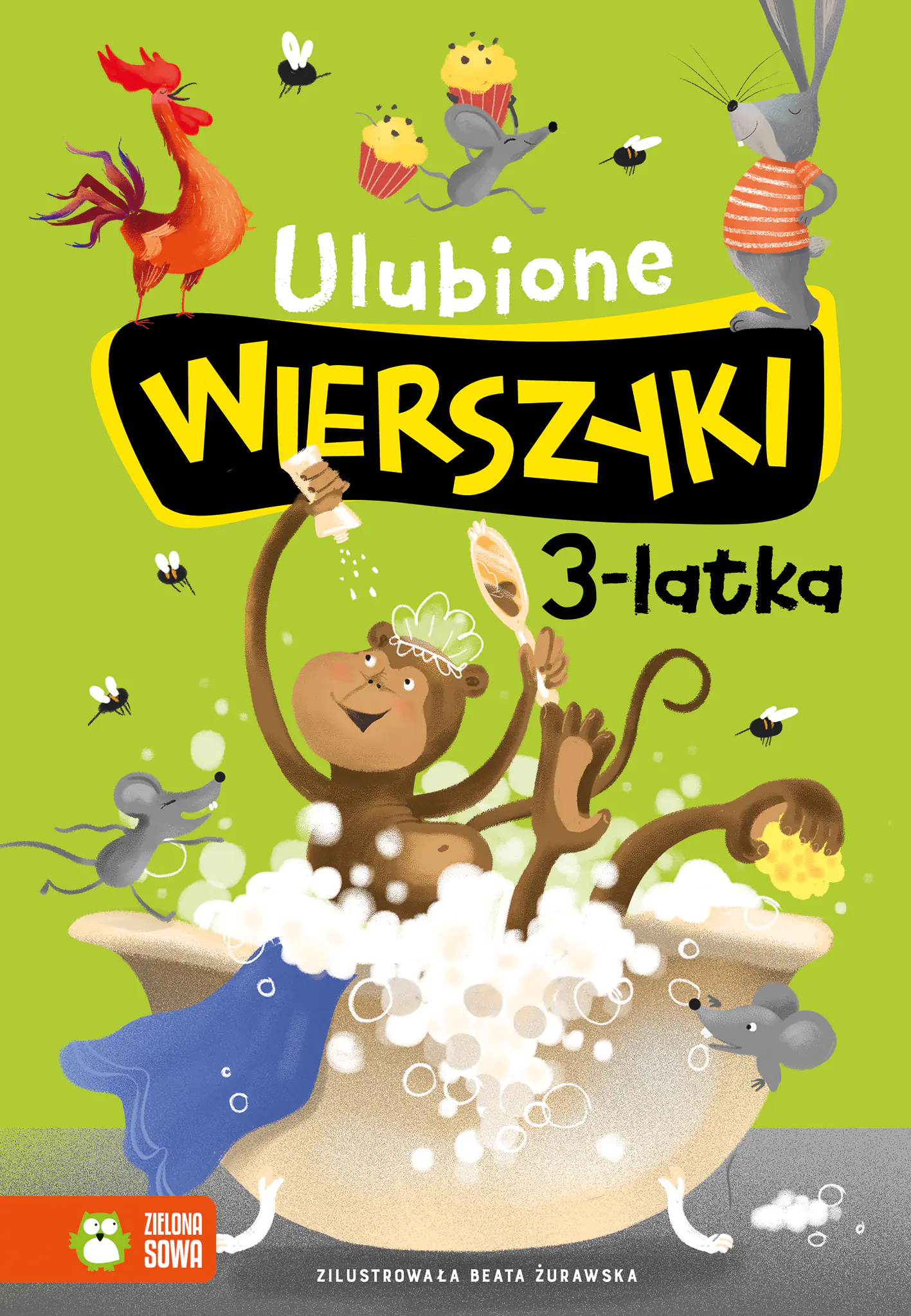 Książka - Ulubione wierszyki 3-latka