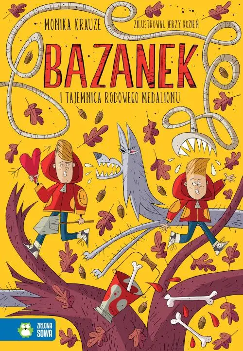 Książka - Bazanek i tajemnica rodowego medalionu. Tom 2