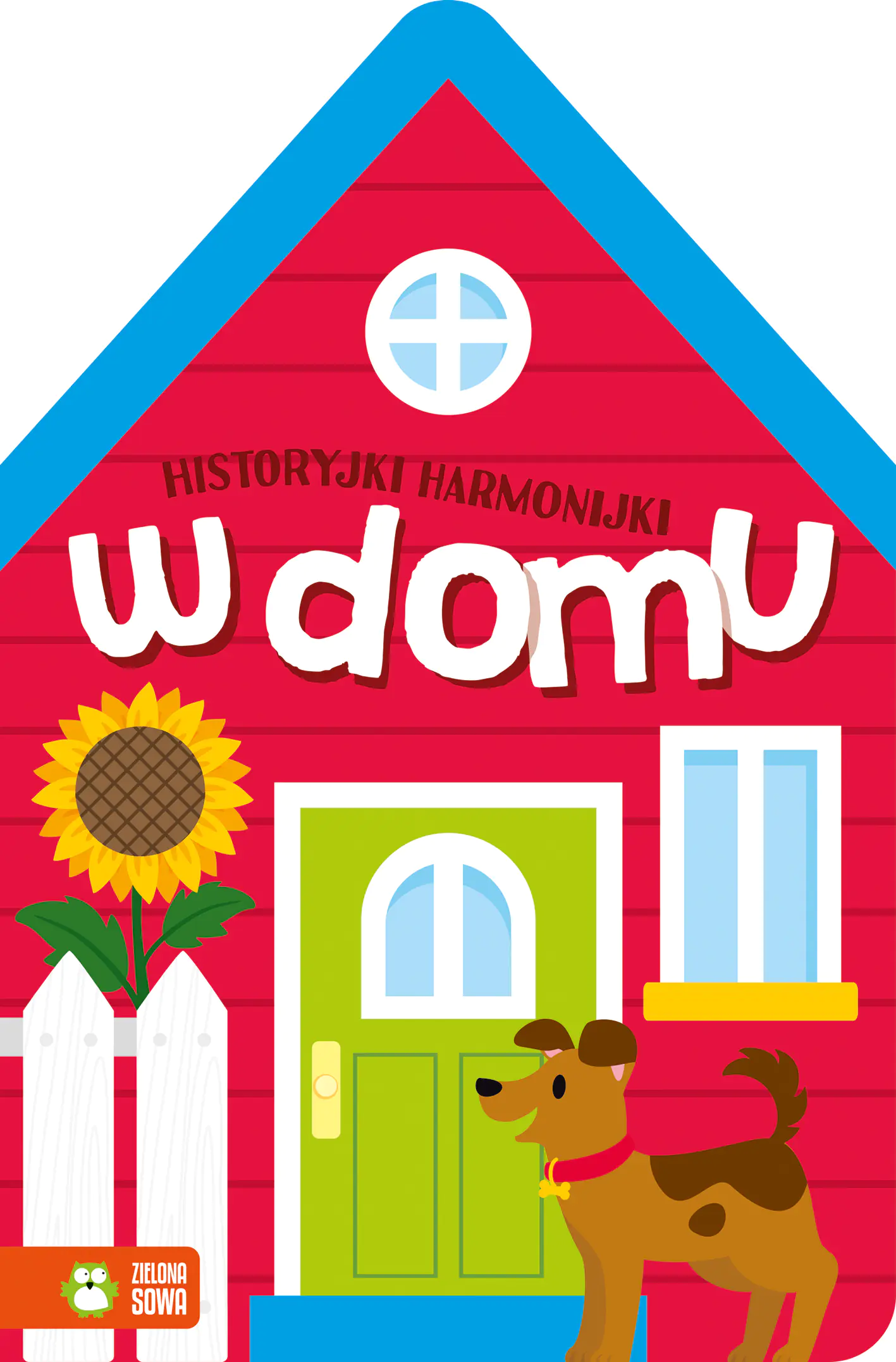 Książka - W domu. Historyjki harmonijki