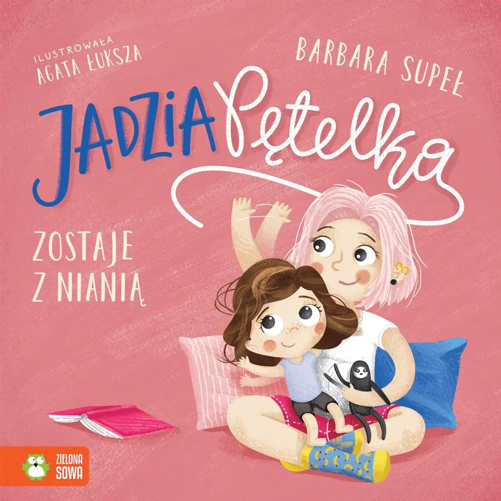 Książka - Jadzia Pętelka zostaje z nianią