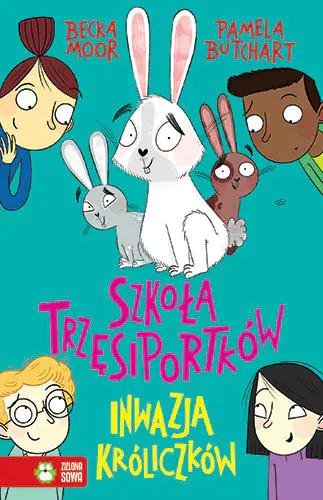 Książka - Inwazja króliczków. Szkoła Trzęsiportków