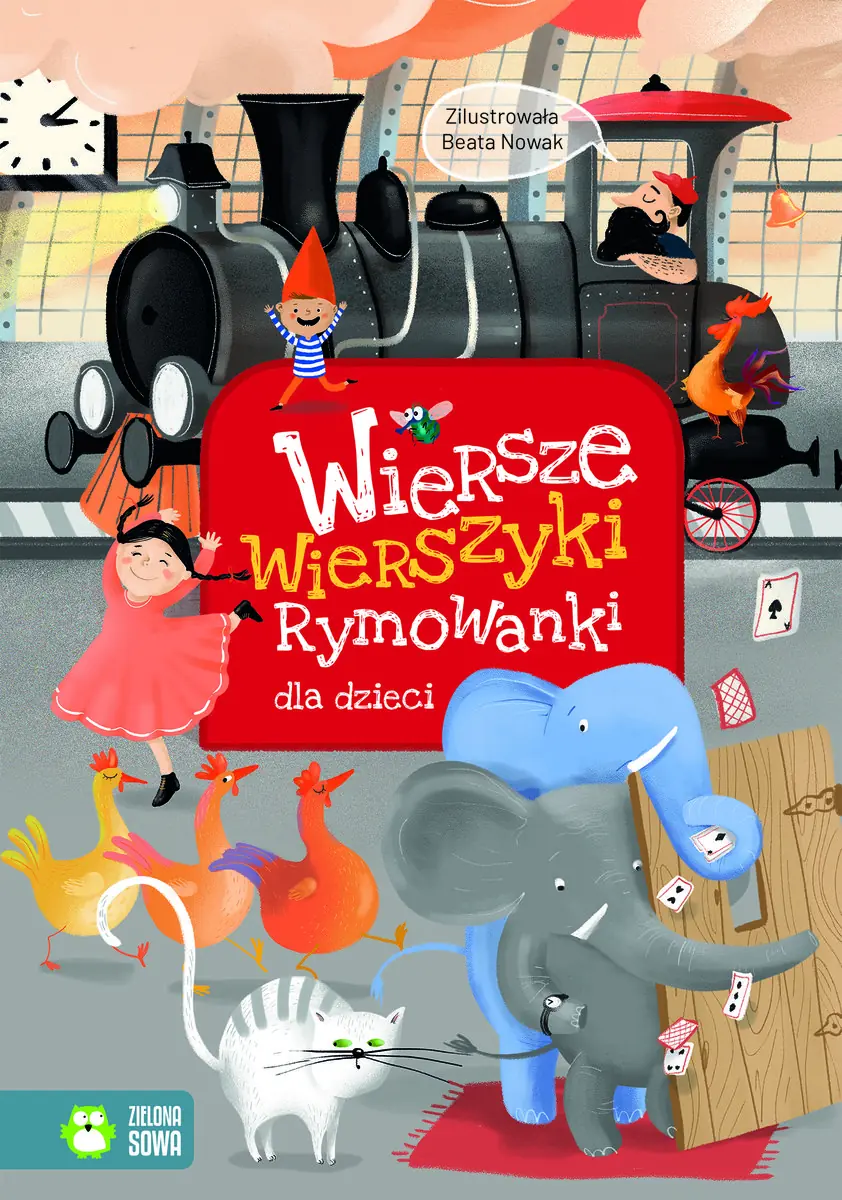 Książka - Wiersze, wierszyki, rymowanki dla dzieci