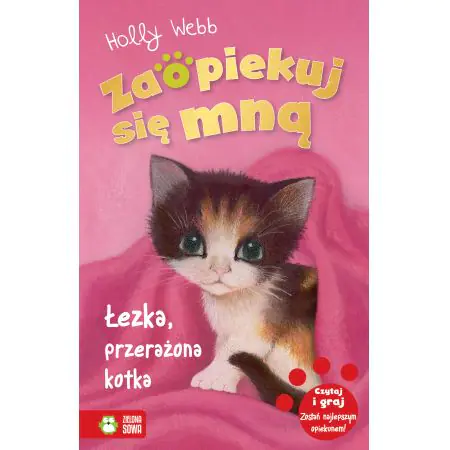 Łezka, przerażona kotka. Zaopiekuj się mną