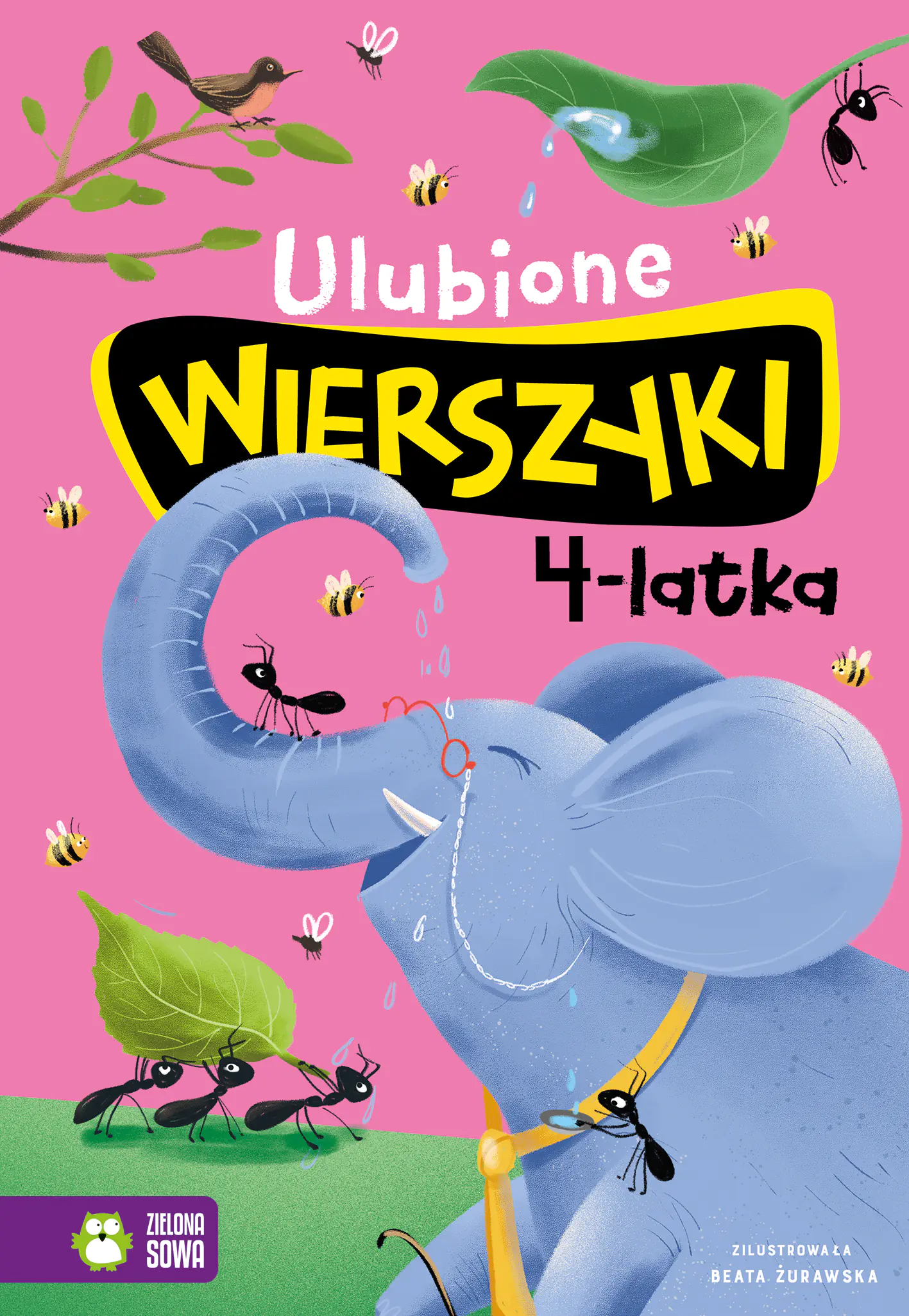 Książka - Ulubione wierszyki 4-latka
