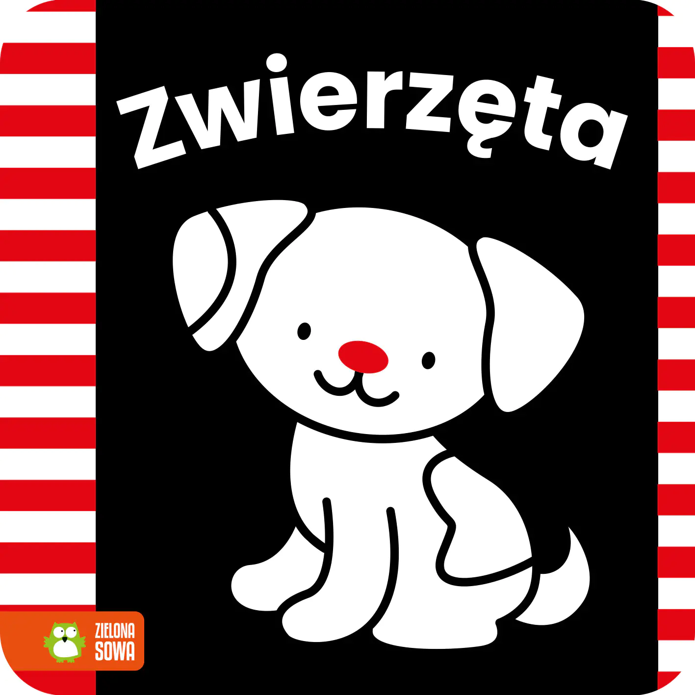 Książka - Zwierzęta. Książki kontrastowe