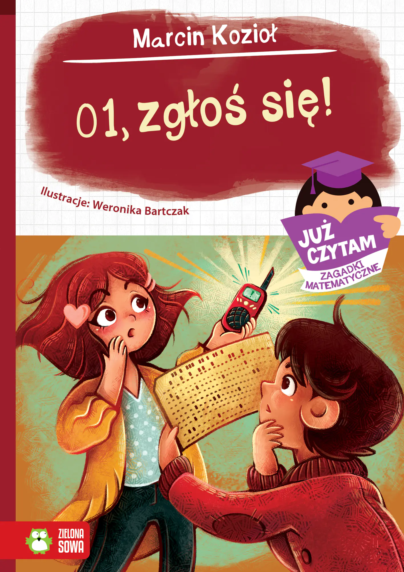 Książka - 01, zgłoś się. Już czytam. Zagadki matematyczne