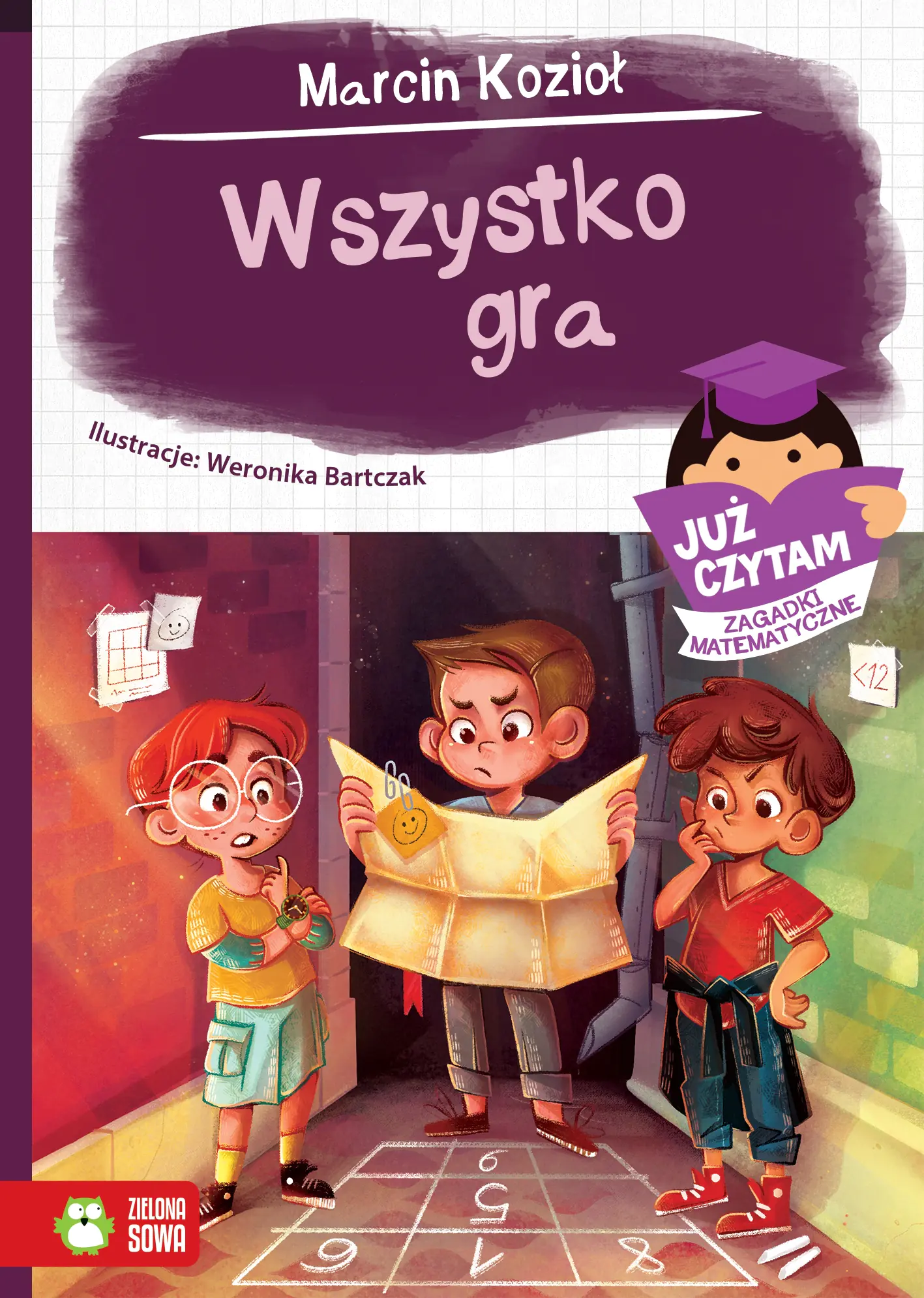 Książka - Wszystko gra. Już czytam. Zagadki matematyczne