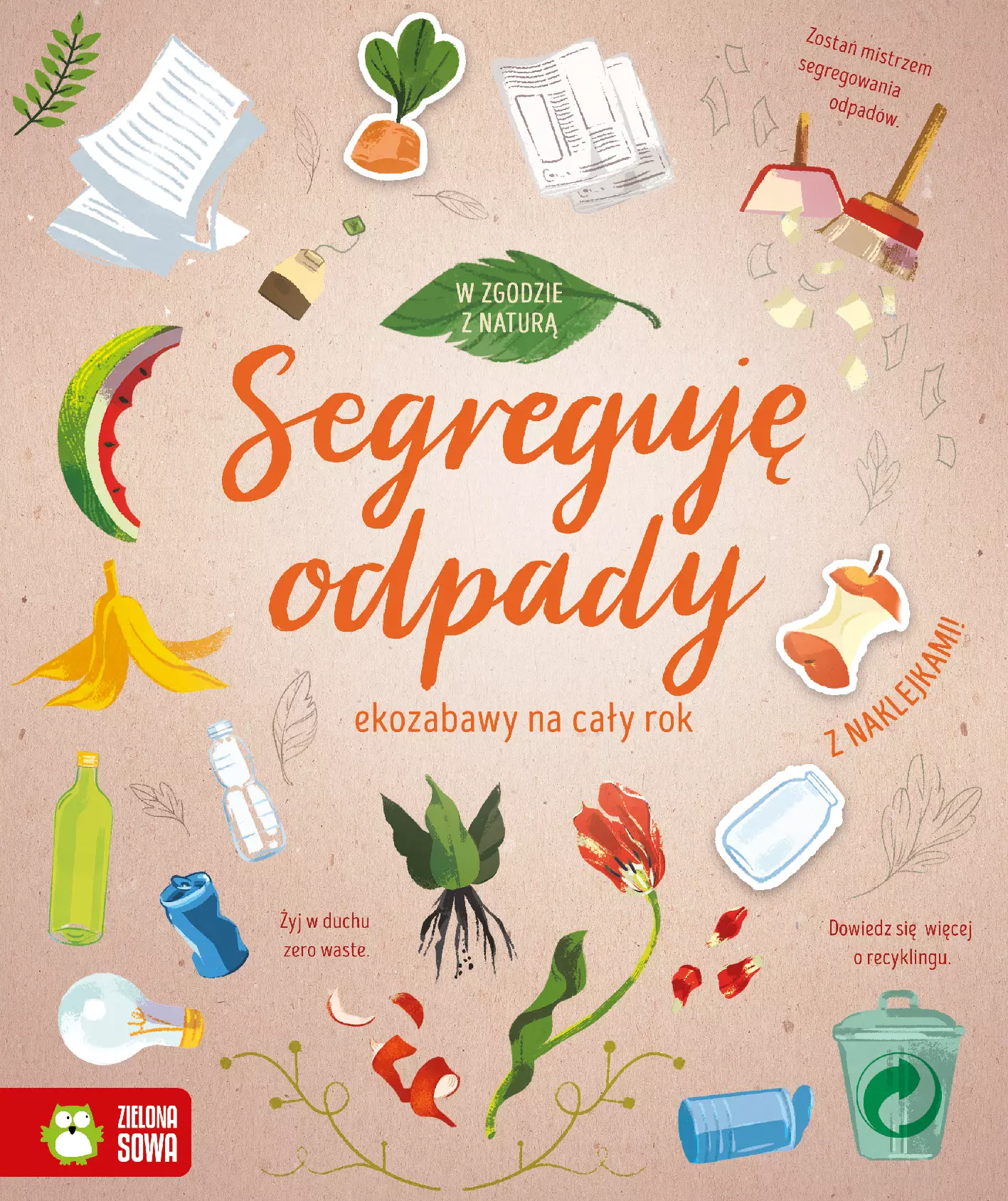 Książka - Segreguję odpady. W zgodzie z naturą