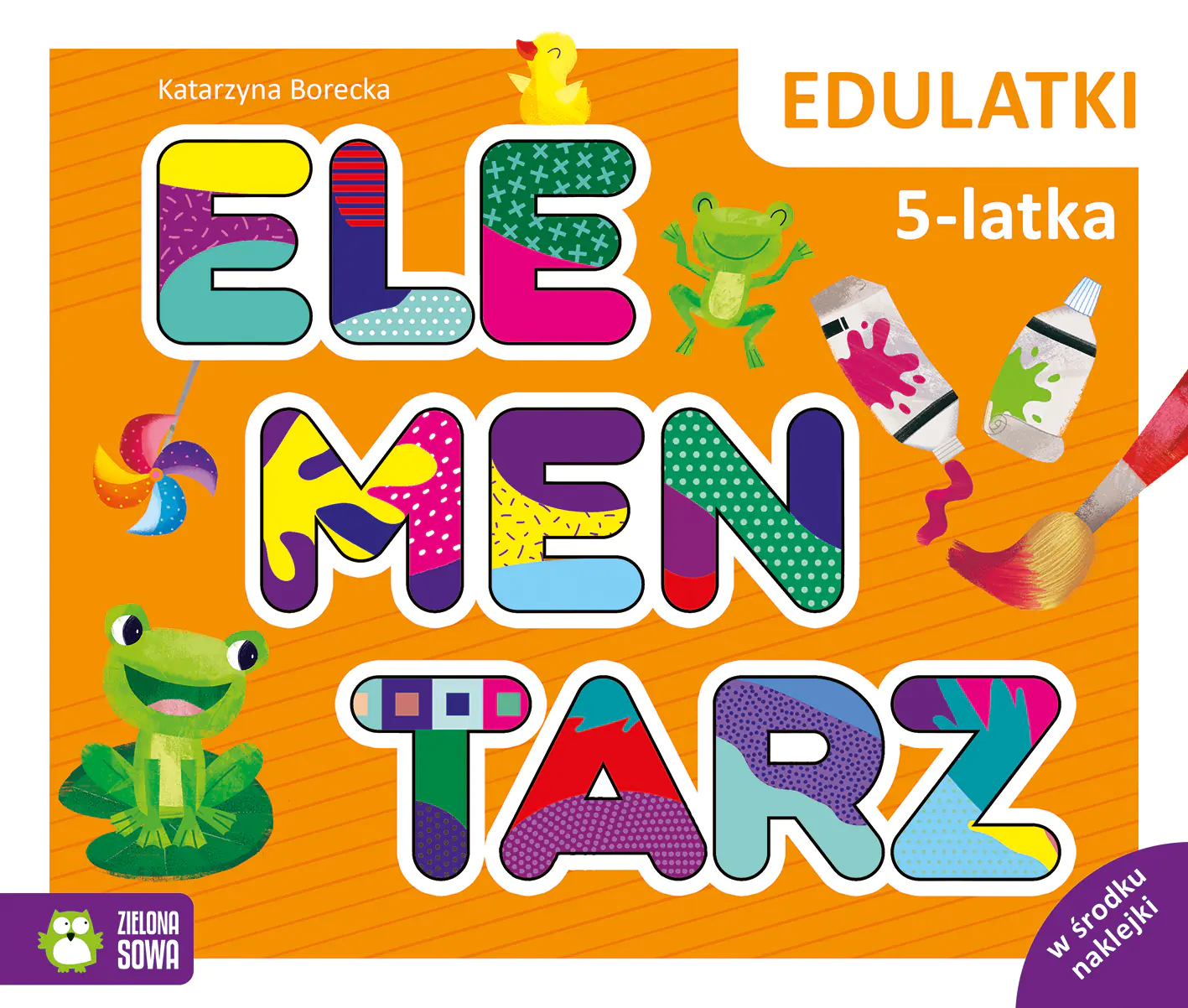 Książka - Elementarz 5-latka. Edulatki