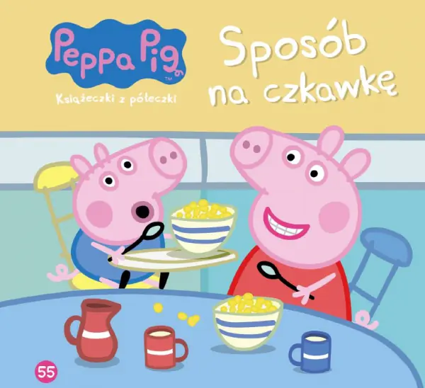 Książka - Świnka Peppa. Książeczki z półeczki. Sposób na czkawkę