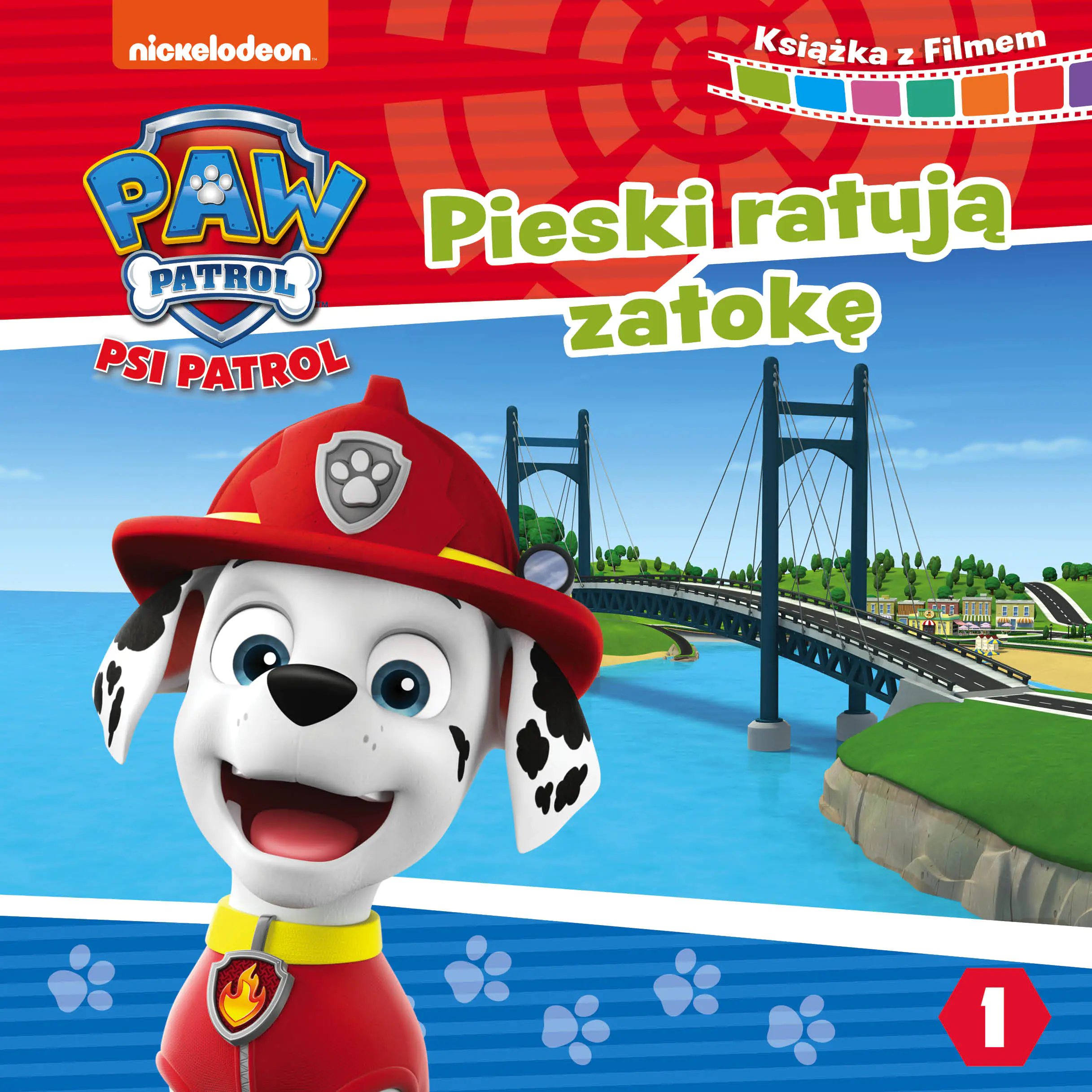 Książka - Psi Patrol Książka z Filmem DVD