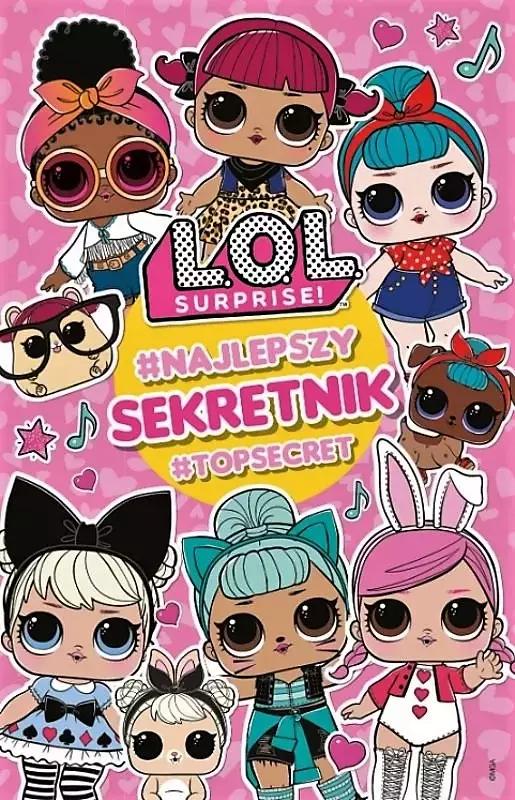 Książka - LOL Surprise Sekretnik