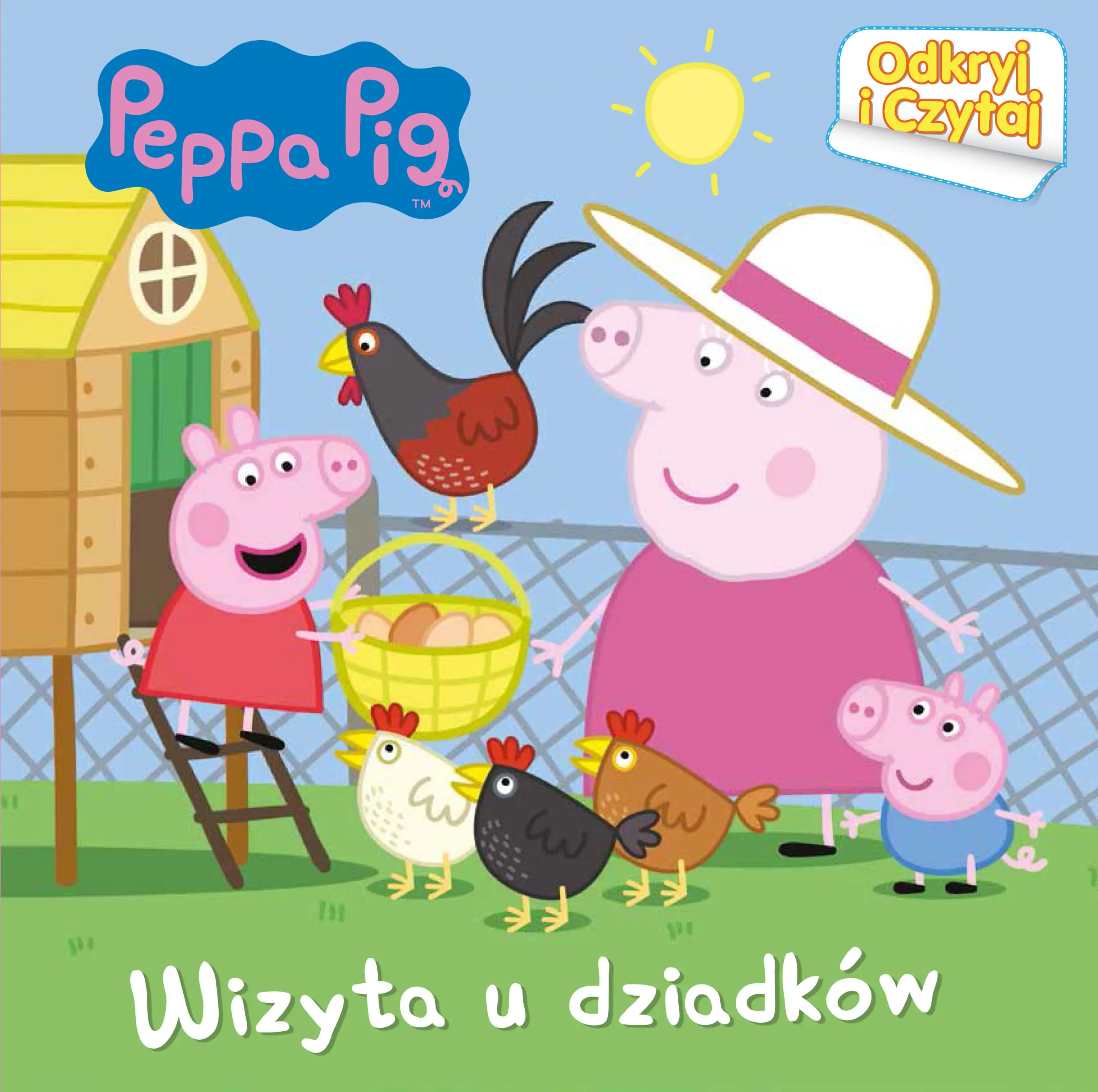 Książka - Peppa Pig Świnka Peppa Odkryj i Czytaj