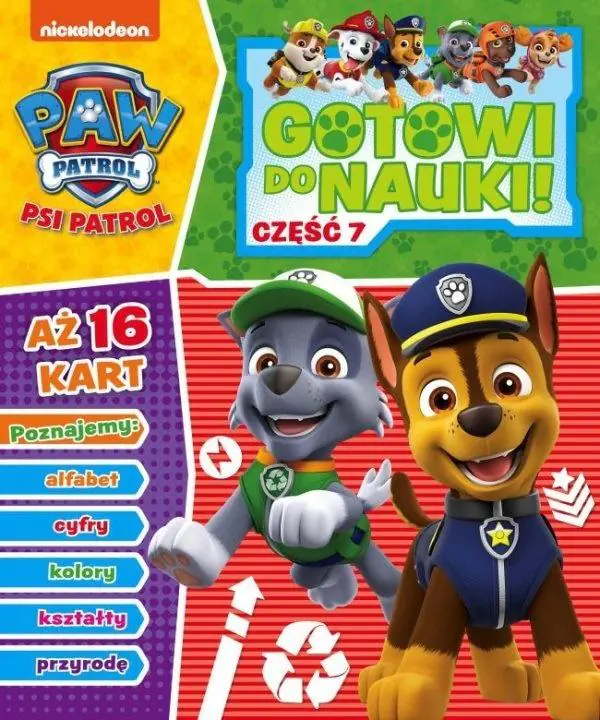 Książka - Psi Patrol Gotowi do Nauki!