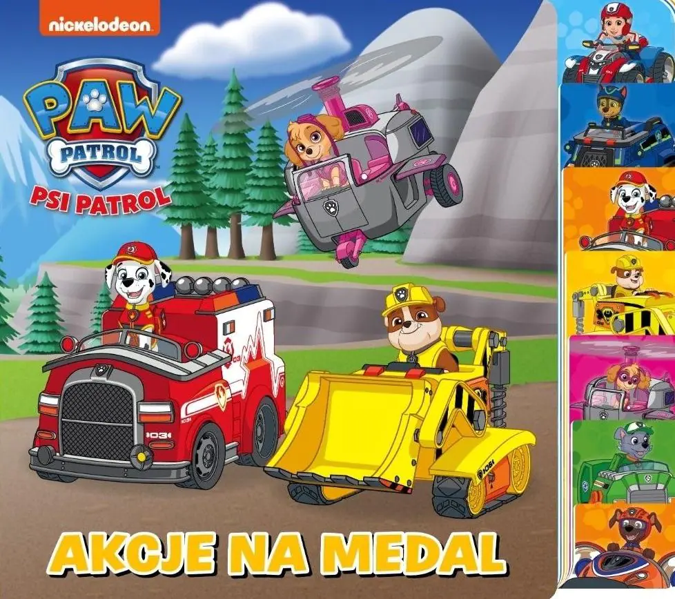 Książka - Psi Patrol Akcje na Medal
