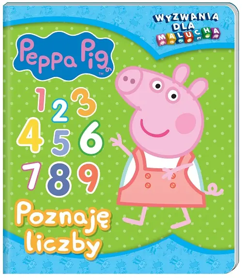 Książka - Świnka Peppa. Poznaję liczby