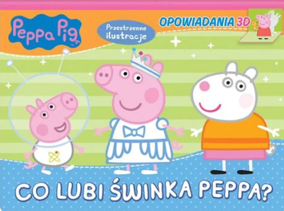 Książka - Peppa Pig Świnka Peppa Opowiadania 3D