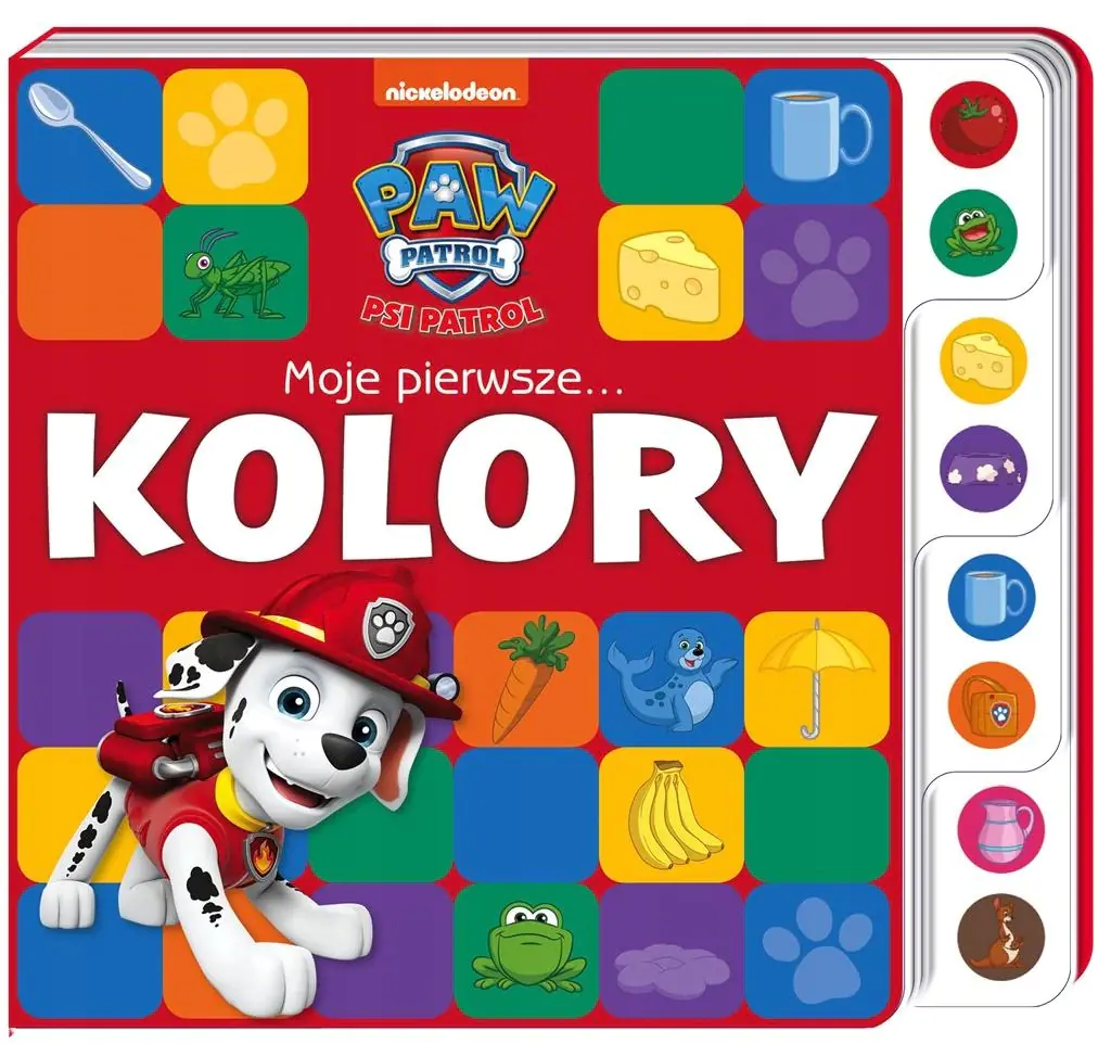 Książka - Psi Patrol. Moje pierwsze...Kolory