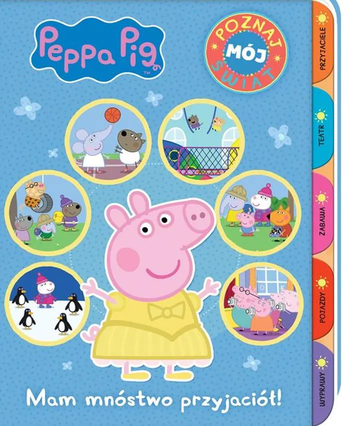 Książka - Peppa Pig Świnka Peppa Poznaj Mój Świat