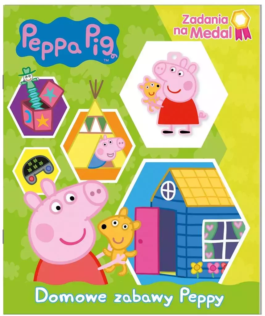 Książka - Peppa Pig Świnka Peppa Zadania na Medal