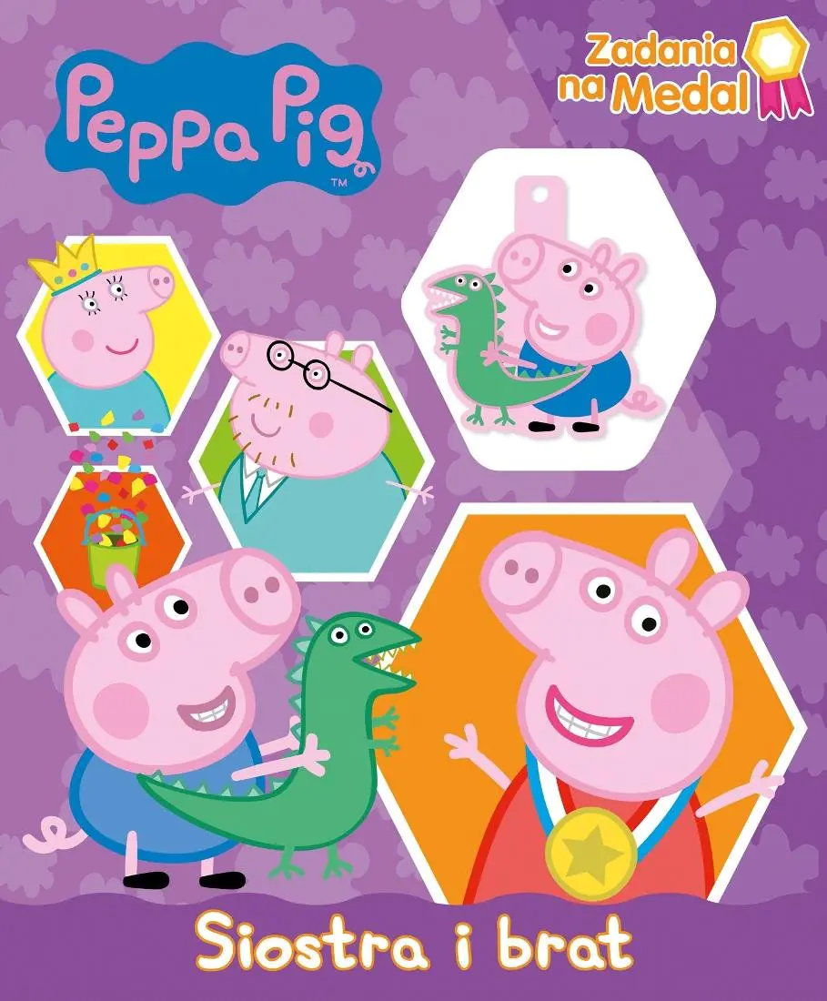Książka - Peppa Pig Świnka Peppa Zadania na Medal