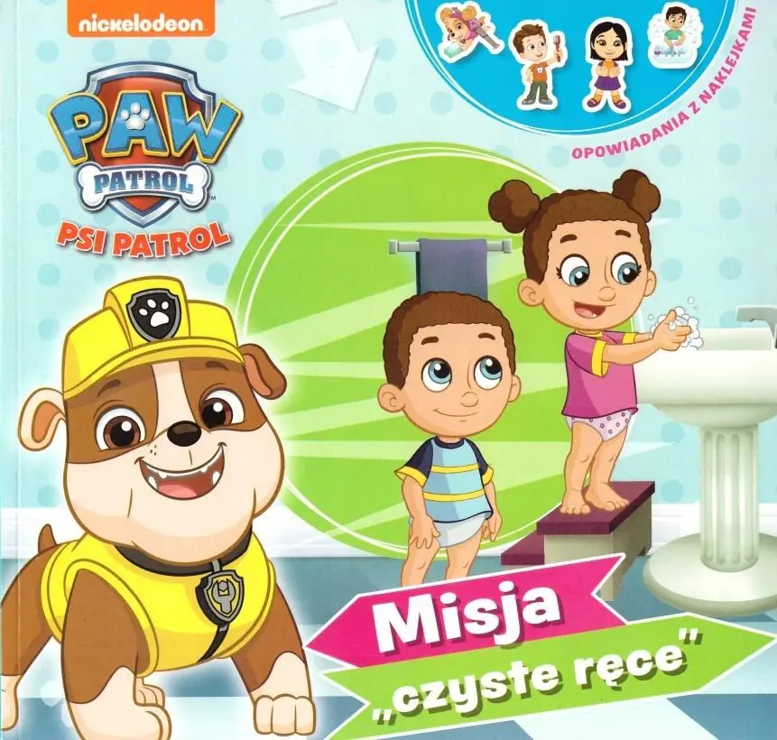 Książka - Psi Patrol. Misja czyste ręce