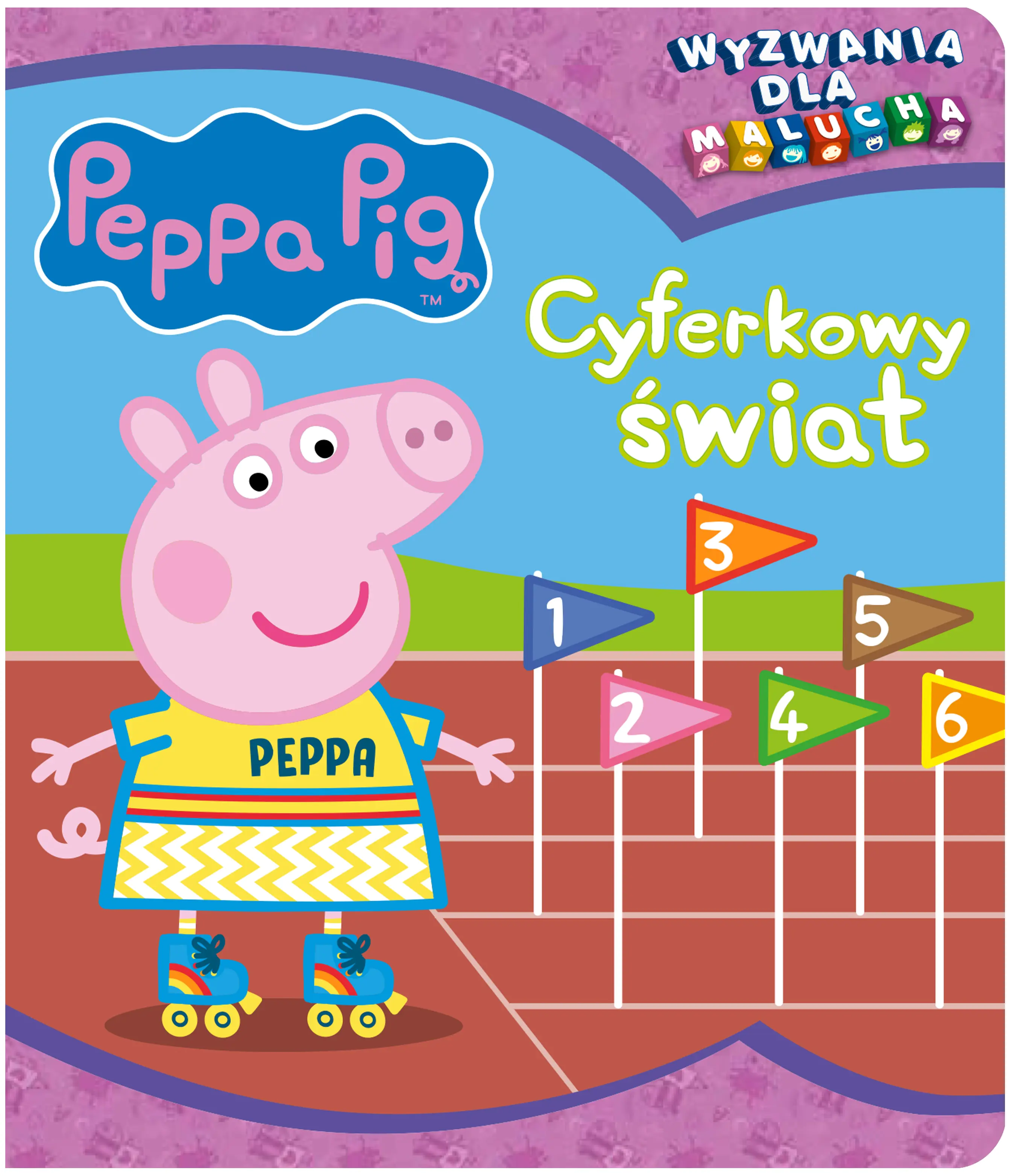 Książka - Peppa Pig. Wyzwania dla malucha. Cyferkowy świat