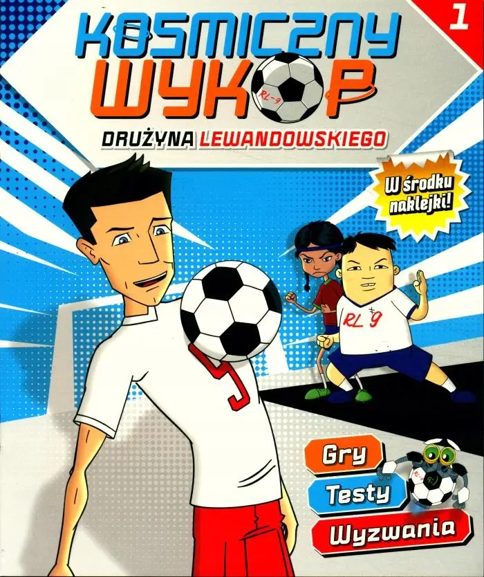 Książka - Kosmiczny Wykop Drużyna Lewandowskiego