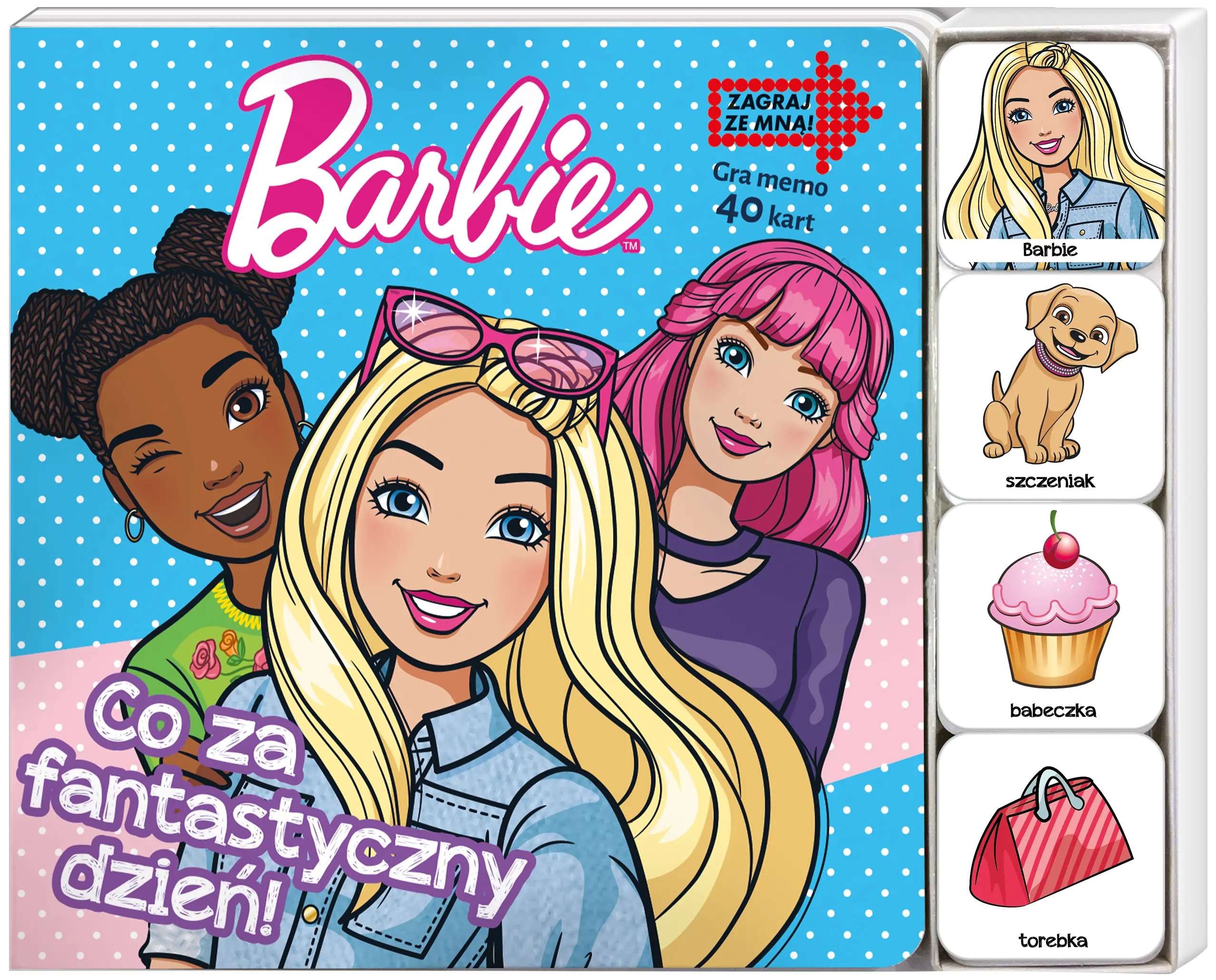 Książka - Barbie. Zagraj ze mną. Co za fantastyczny dzień!