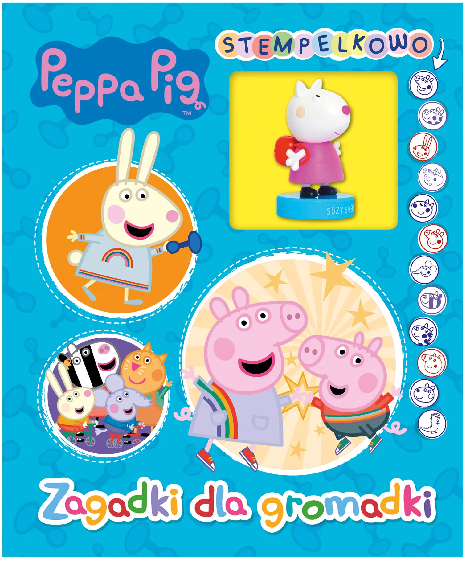 Książka - Peppa Pig Świnka Peppa Stempelkowo