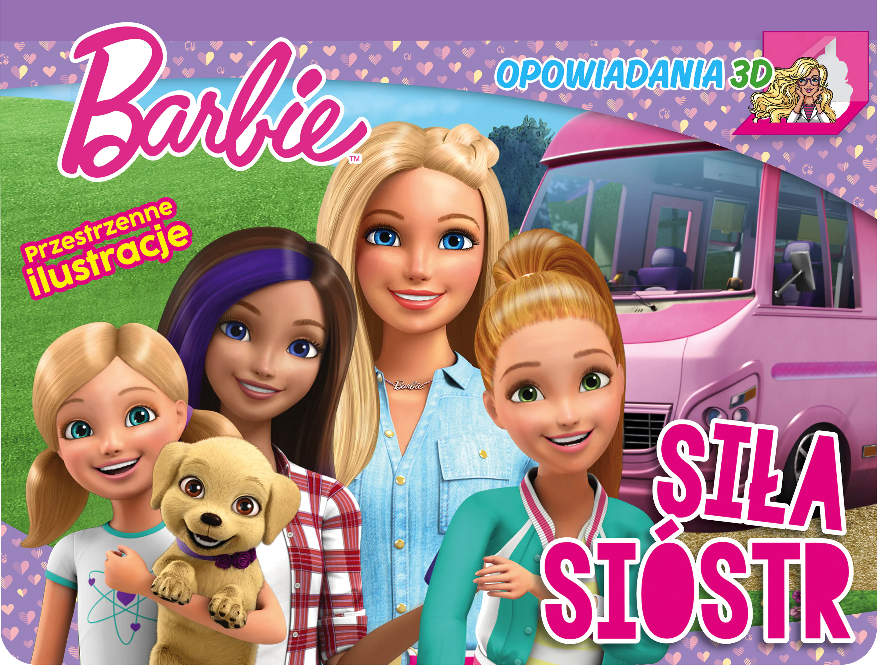 Książka - Siła sióstr. Barbie. Opowiadania 3D