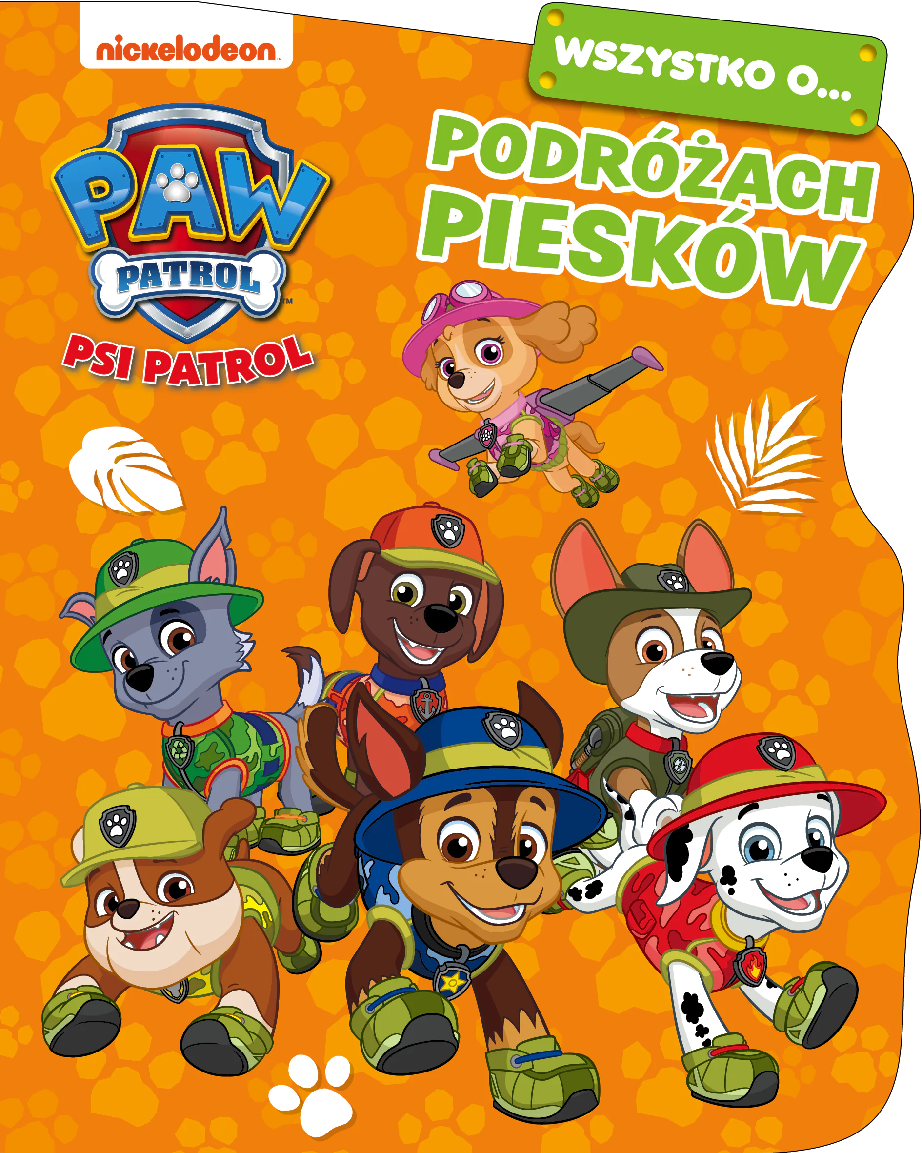 Książka - Psi Patrol Wszystko o...