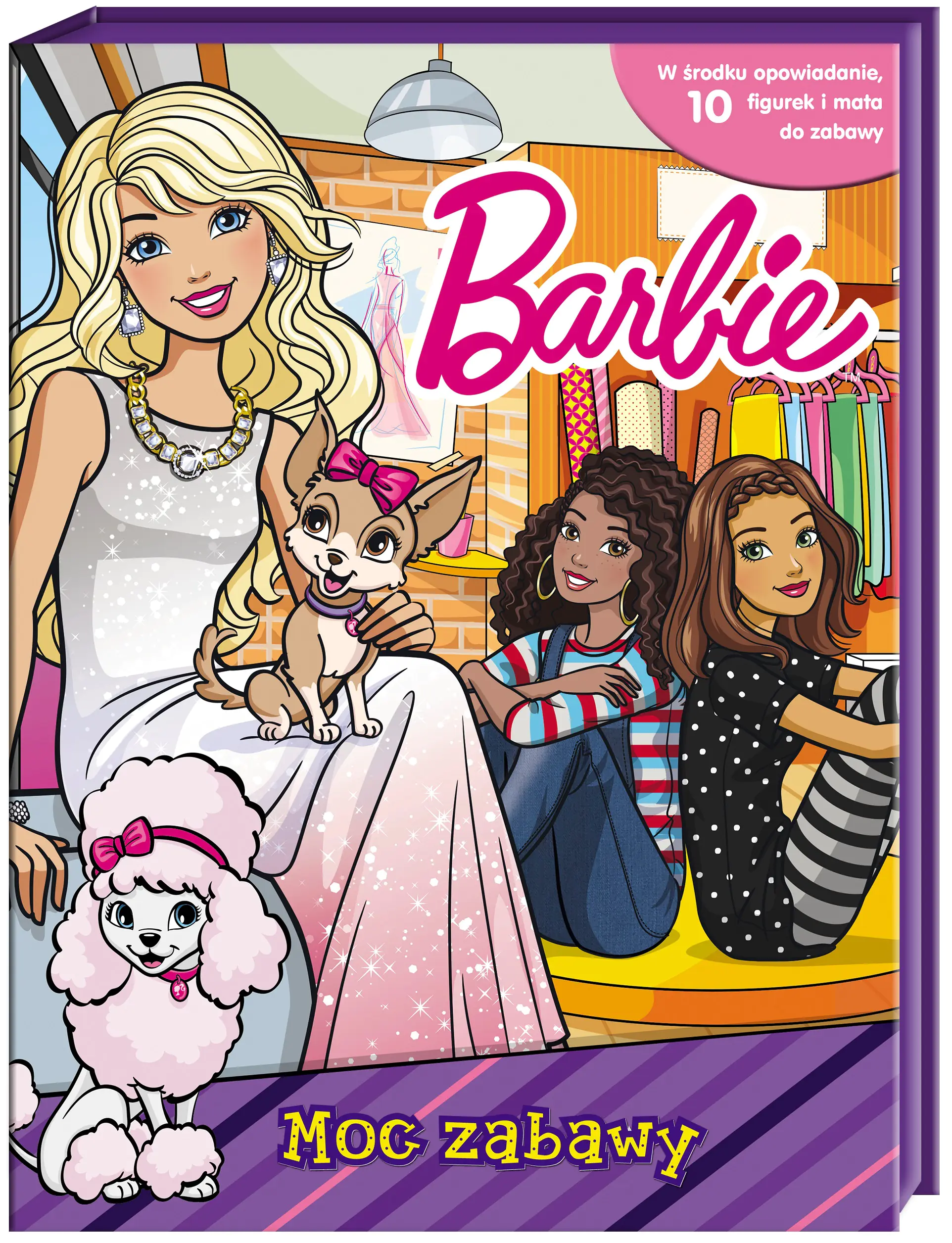 Książka - Barbie. Moc zabawy