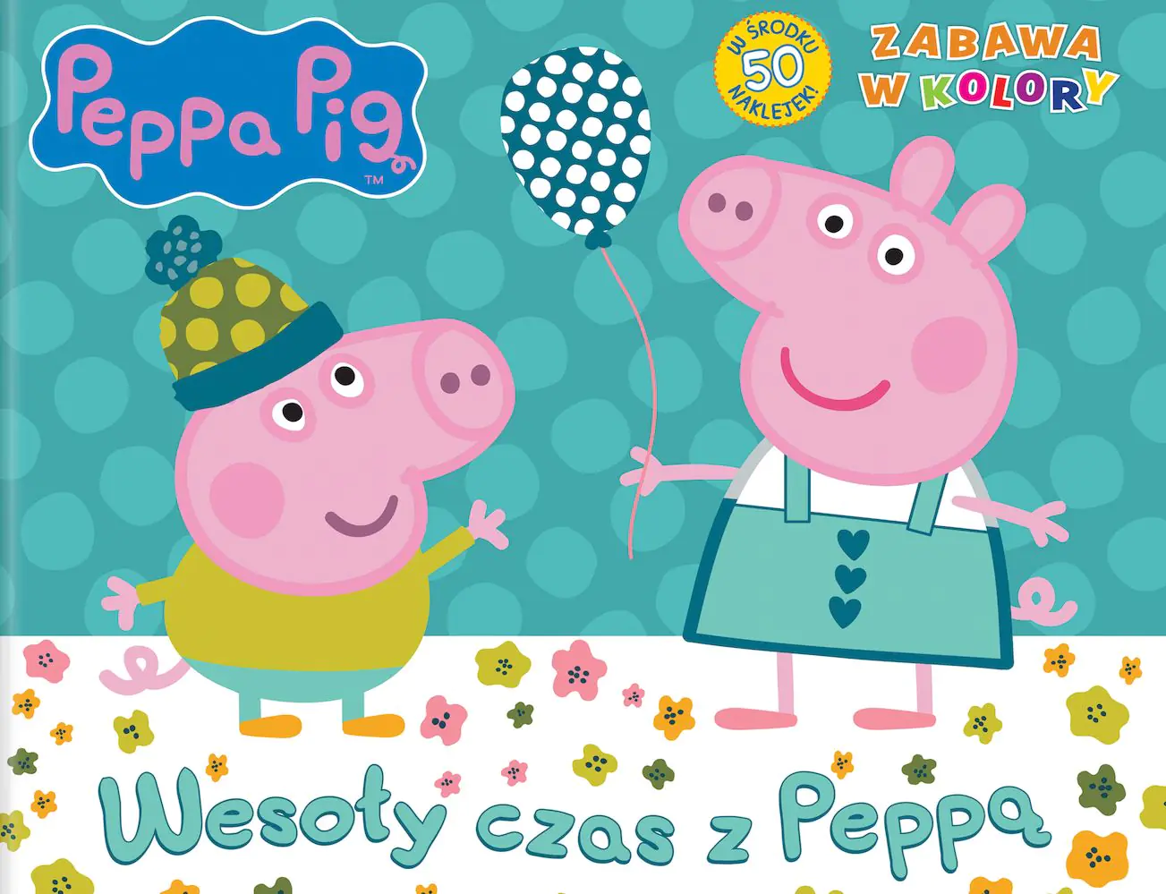 Książka - Peppa Pig Świnka Peppa Zabawa w Kolory