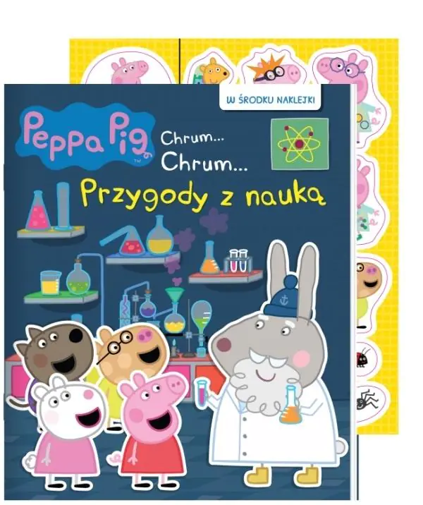 Książka - Świnka Peppa. Chrum... Chrum... Przygody z nauką