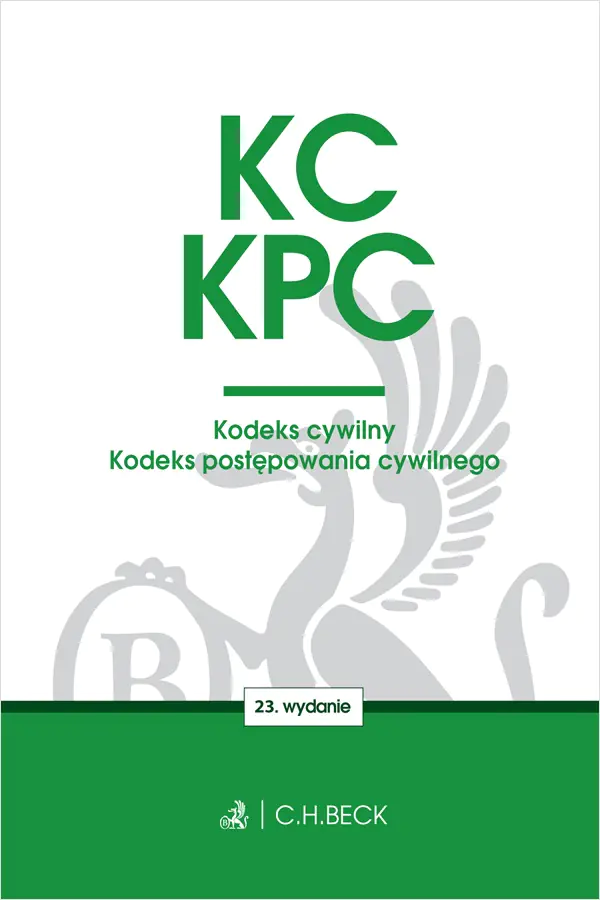 Książka - Kodeks cywilny kodeks postępowania cywilnego wyd. 23